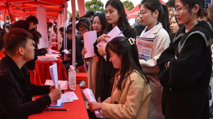 Chinas youth unemployment hits fresh high amid economic slowdown and restrictive hiring policies