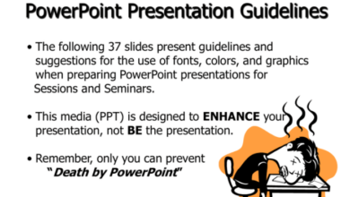 Follow a simple powerpoint rule to create engaging presentations