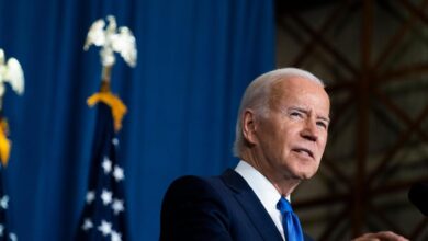 Biden delivers a powerfully moving defense of democracy on memorial day