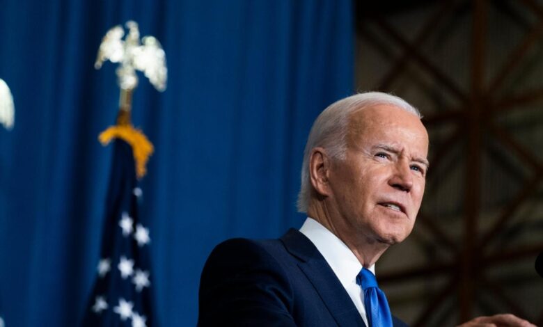 Biden delivers a powerfully moving defense of democracy on memorial day