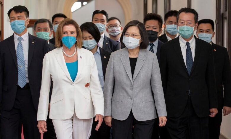 As pelosi starts asia tour china warns of military action if she visits taiwan