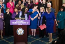 Theres a dangerous loophole in the violence against women act and biden can close it