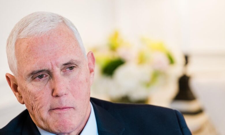 Pence to speak in washington on eve of trumps first return to d c since he was president