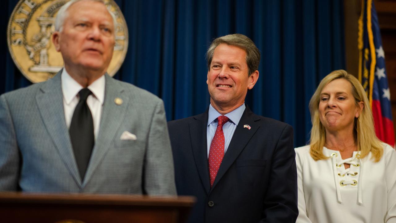 Georgias brian kemp appears on track to hand trump his highest profile endorsement loss