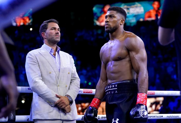 Anthony joshua expected to pursue rematch against daniel dubois says eddie hearn