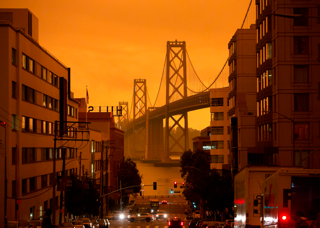 Western wildfires reverse u s clean air gains