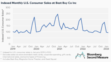 Best buys quarterly sales drop as inflation weary consumers pull back on spending