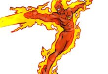 I cant believe were meant to buy this disney hero as fantastic fours human torch