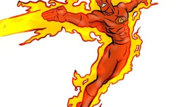 I cant believe were meant to buy this disney hero as fantastic fours human torch