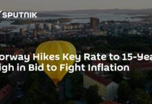 Norway holds its benchmark interest rate at 16 year high of 4 5