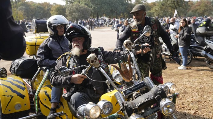 Motorcyclists gather in their thousands at fatima shrine for blessing