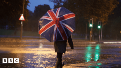 Uk weather thunderstorms and heavy rain to mark end of the summer