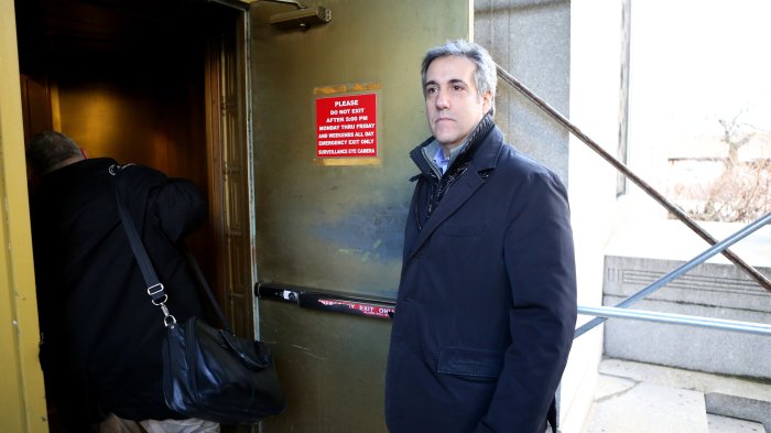 Michael cohen predicts trump to uses files to blackmail fbi