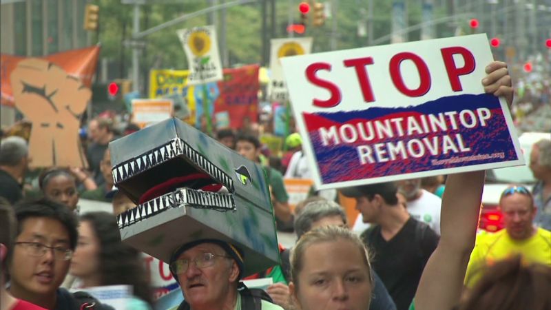 Activists demand action as major climate events kick off in new york