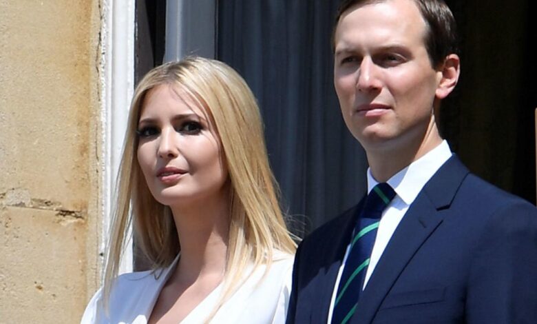 Jared and ivanka without the power or the masks