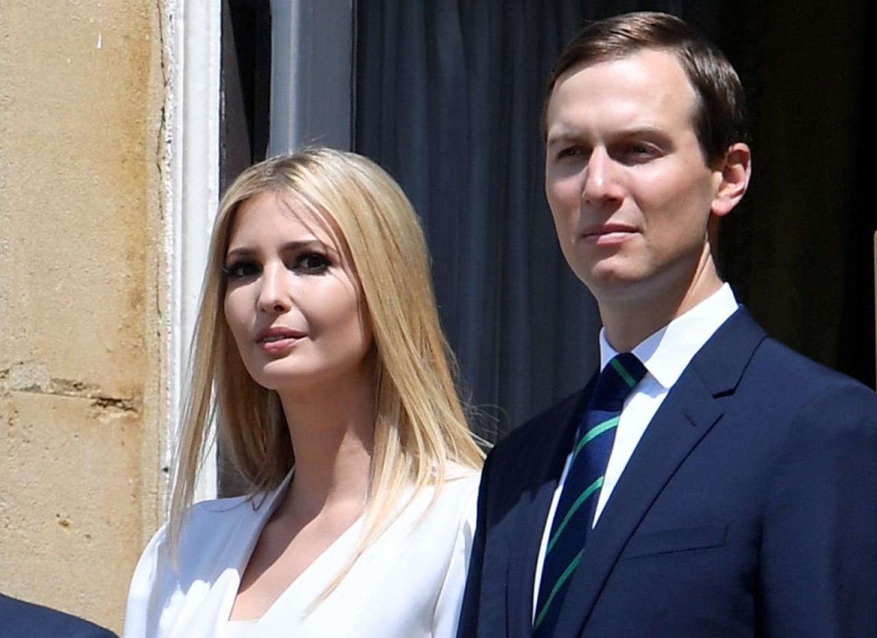 Jared and ivanka without the power or the masks