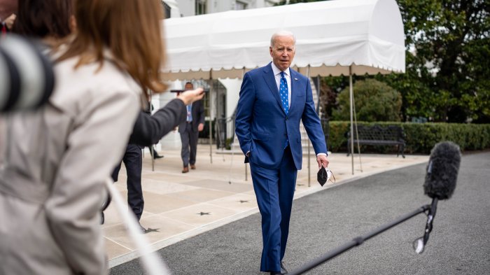 Biden seeks elusive low profile as a turbulent summer winds to a close