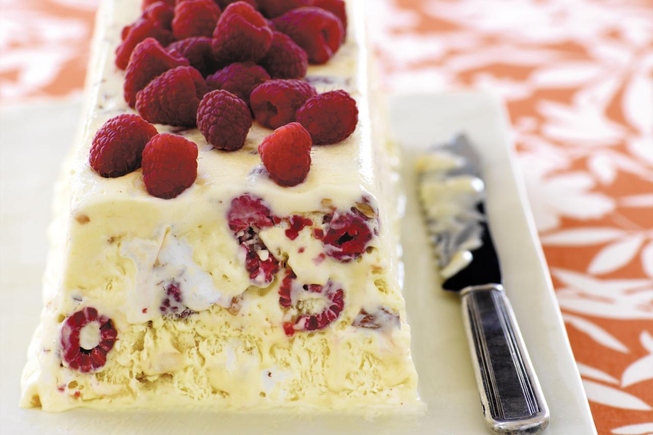 Make cool fruity semifreddo without an ice cream maker