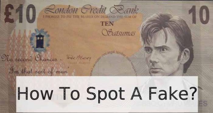 Five ways to spot if your banknote is fake