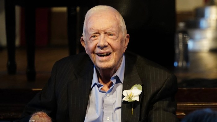 Jimmy carter 100 concert celebrates former presidents 100th birthday