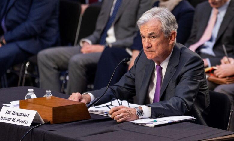 Fed chair powell calls a faster pace of rate increases appropriate