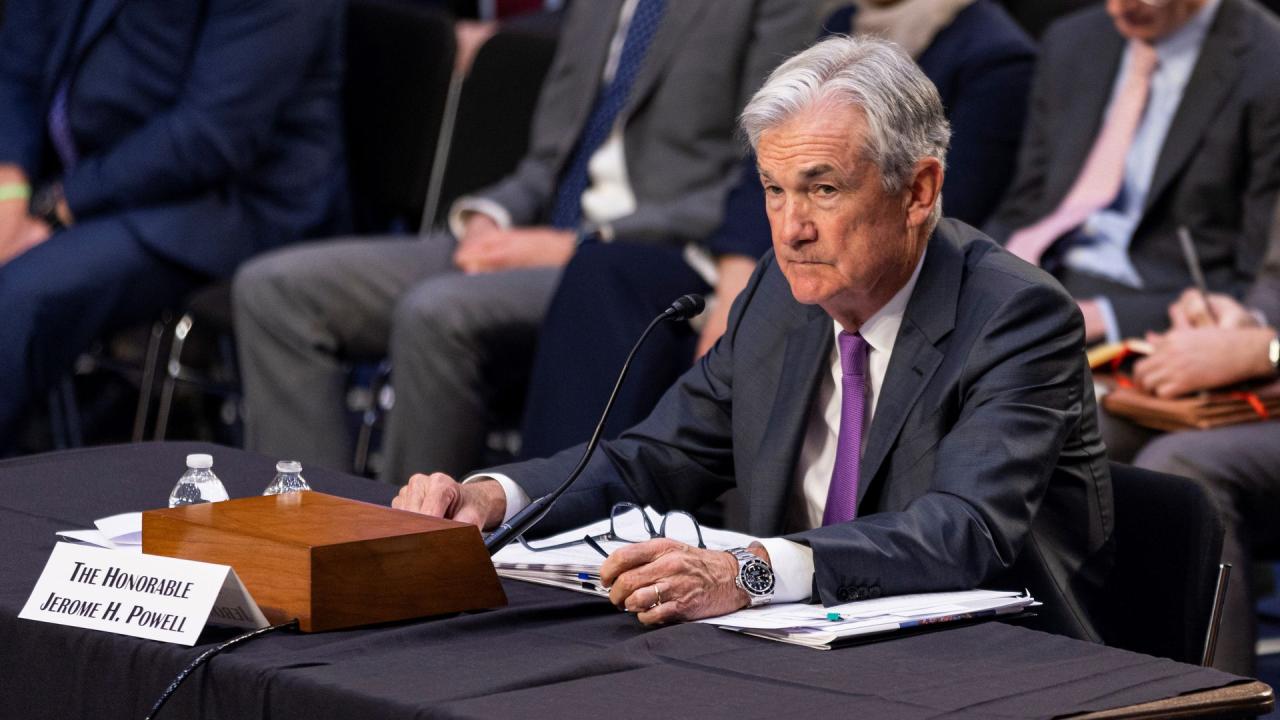 Fed chair powell calls a faster pace of rate increases appropriate