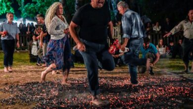 Walking on hot coals a company event goes wrong