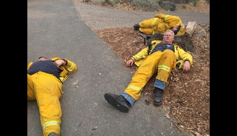 Highway crash injures 8 southern california firefighters