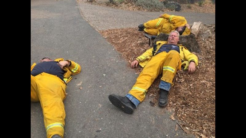 Highway crash injures 8 southern california firefighters