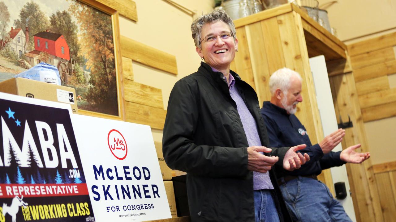 Jamie mcleod skinner unseats pharma friendly oregon democrat in primary