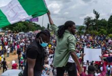 Nigeria protests ten activists charged with treason