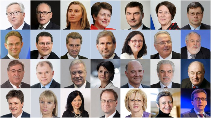 How will the nominated line up of eu commissioners be scrutinised