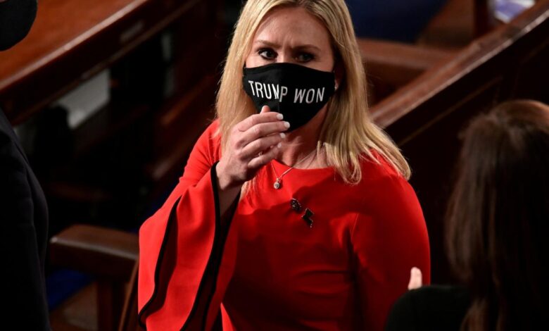 Marjorie taylor greene sues to stop challenge to her reelection eligibility