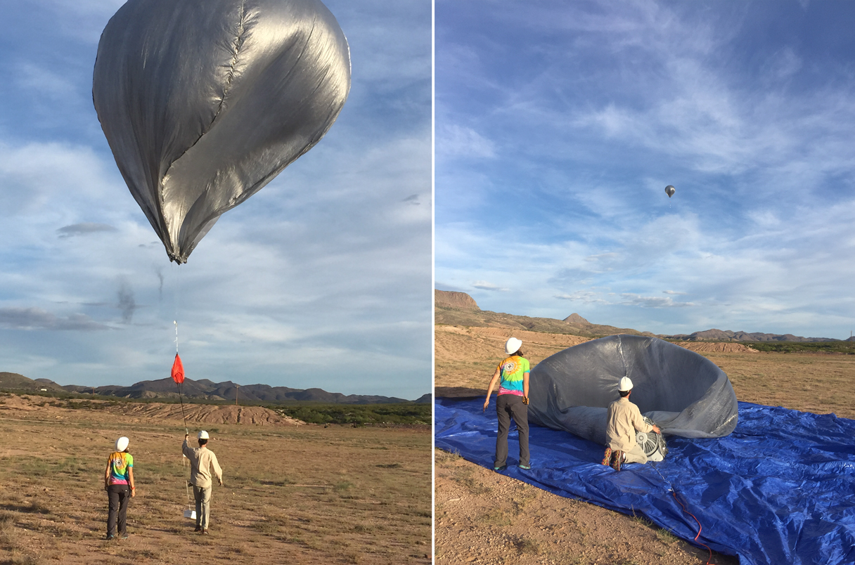 Balloon detects first signs of a sound tunnel in the sky