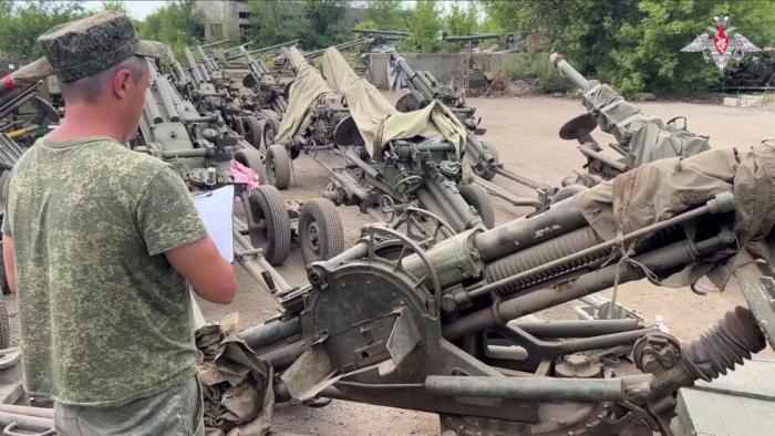 What was stored at russian arms depot in tver region