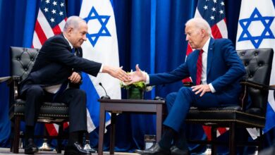 Bidens terse reply when asked if netanyahu is doing enough on hostages no