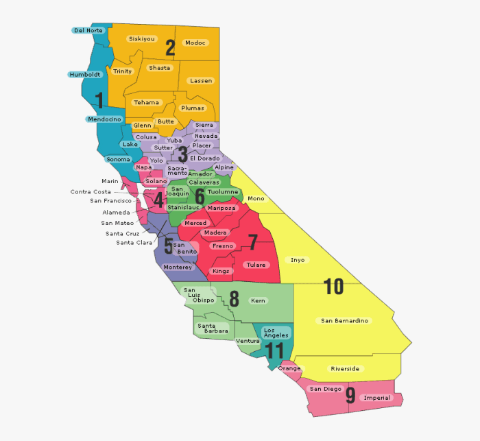 Districts redistricting counties reproduced