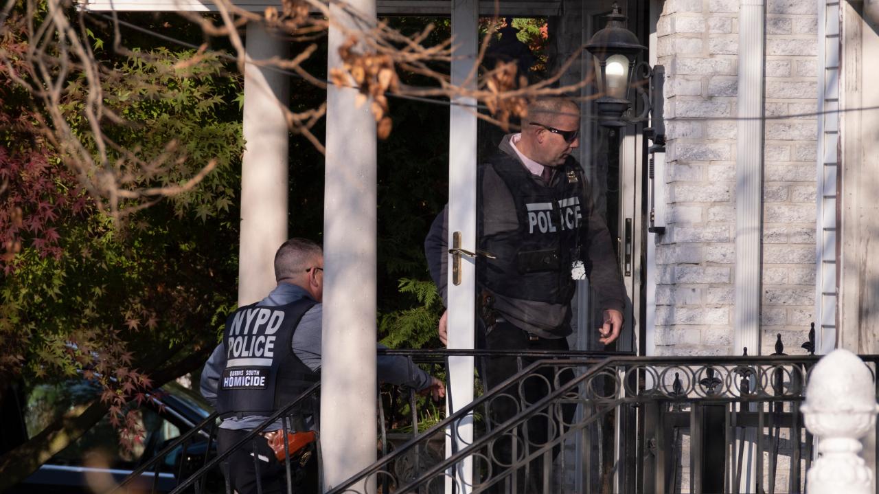 Man arrested and identified in case of murdered queens mother stabbed dozens of times