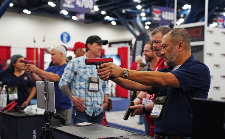 Nra convention is held in houston days after uvalde mass shooting