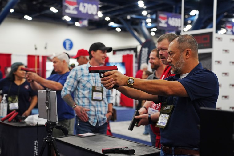 Nra convention is held in houston days after uvalde mass shooting