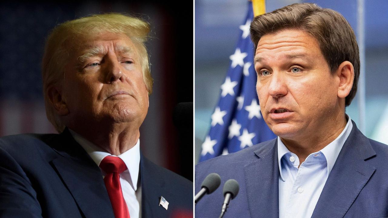 Maga chaos ron desantis will not seek trumps endorsement