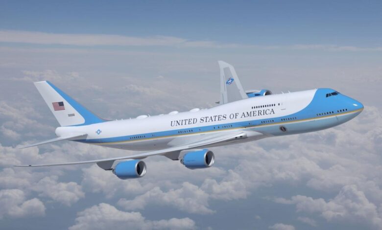 Trumps air force one paint scheme scrapped