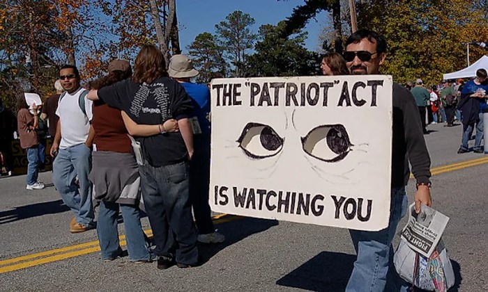 The usa patriot act was planned before 911