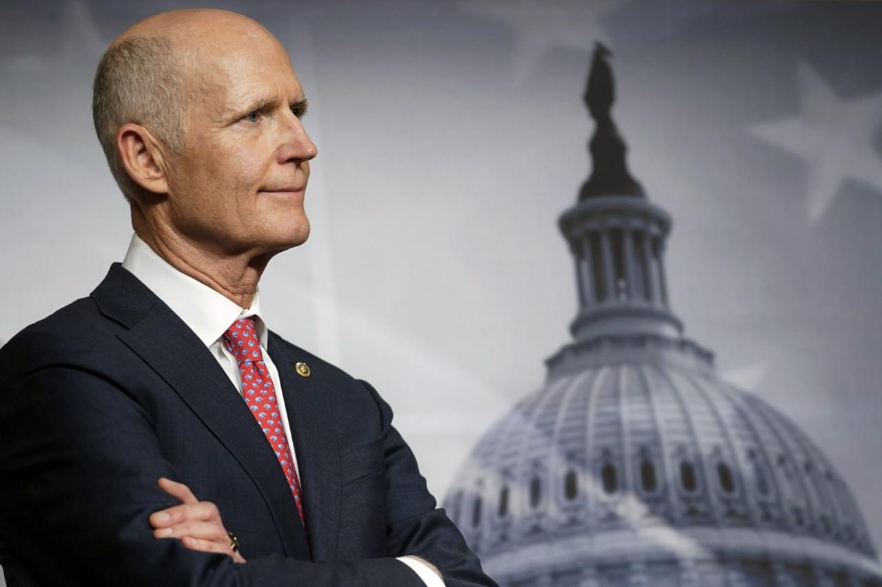 Rick scott refuses to answer why 77 of republicans wont condemn racism