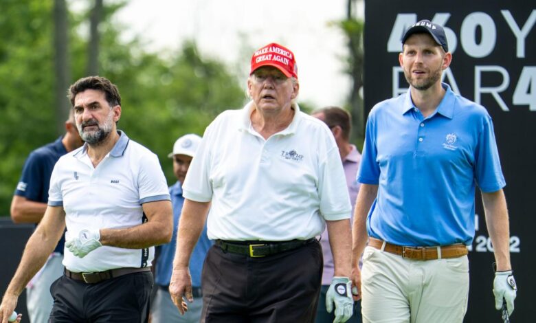 Trump faces 9 11 families fury over his slobbering support of saudi backed golf tour