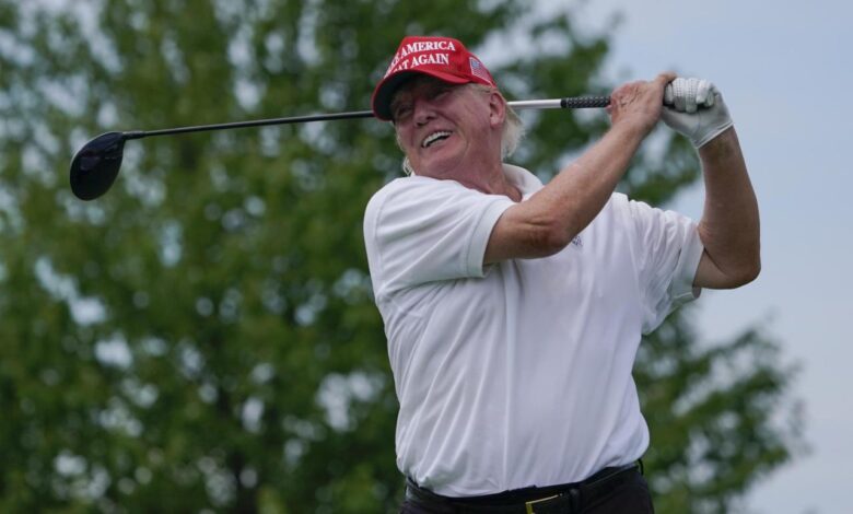 Trump criticizes pga tour and praises saudis for backing liv golf