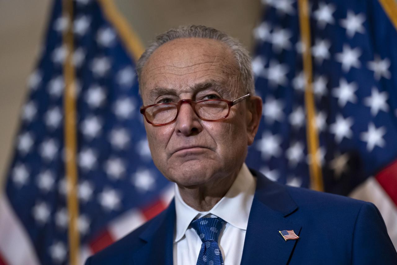 Schumer senate majority senator expense pump