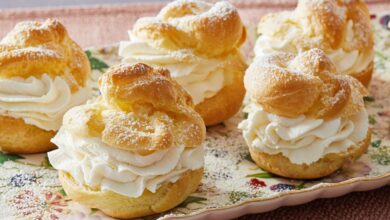 One of new yorks most surprising desserts is a baseball sized cream puff