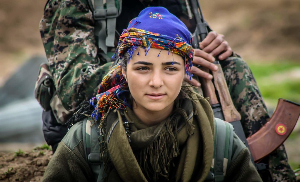 Militia kurdish support syria ambitions feature because big graduation ypg ceremony completing after