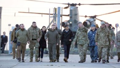 Zelenskyy visits us ammunition plant to rally support for ukraine